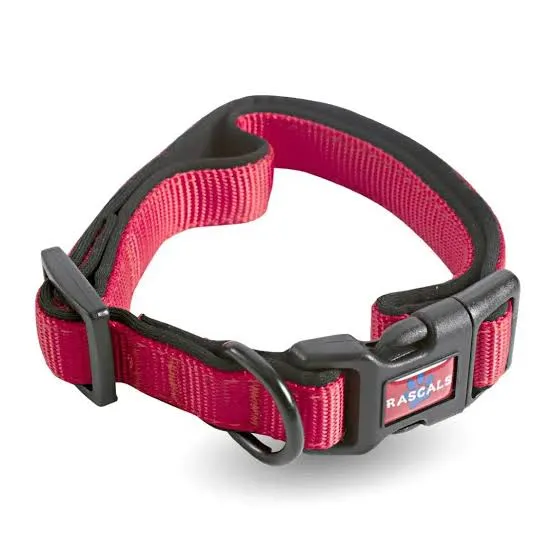 RASCALS - COLLAR PARA PERRO ROJO PREMIUM "S"