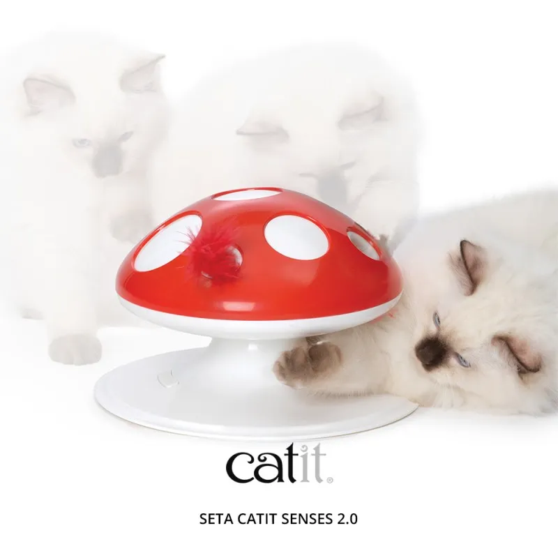 CATIT - 2.0 HONGO ELECTRONICO - JUG/INTERACTIVO CON PLUMA