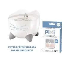 CATIT - FILTRO FUENTE PIXI 3 UNIDADES