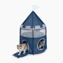 CATIT - VESPER CASTLE BLUE 85x48CM