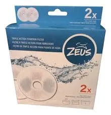 ZEUS - REPUESTO FILTRO TRIPLE ACCION FUENTE 6LT 2 PACK
