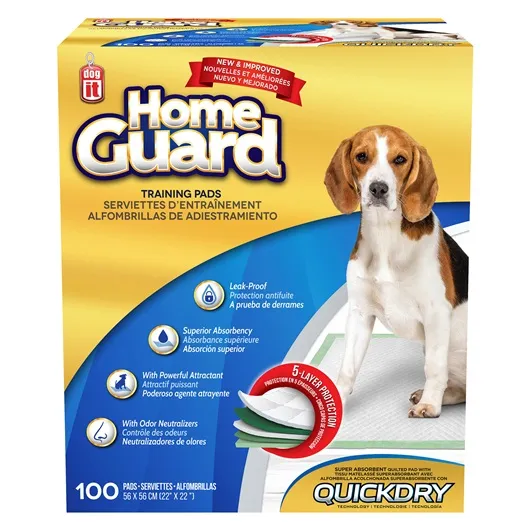 [70597] HOME GUARD - PADS SANITARIOS 100 UNIDADES