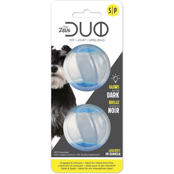 ZEUS - DUO BALL 6.3CM AZUL