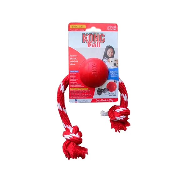 KONG - BALL SMAL CON SOGA - KB21