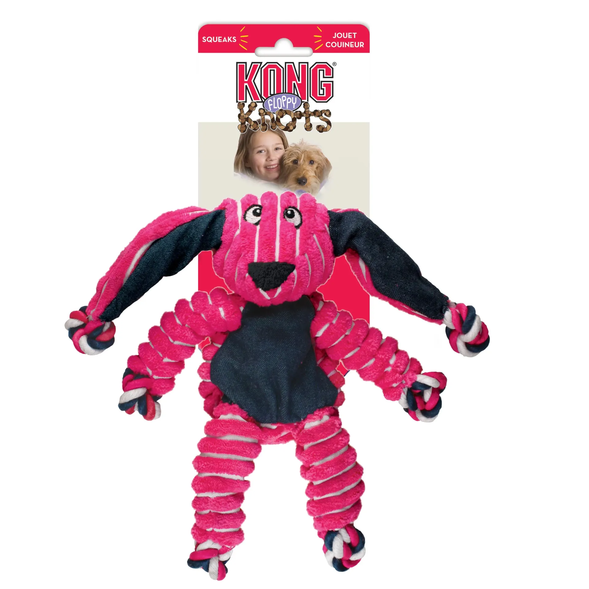 KONG - FLOPPY BUNNY MEDIUM/LARGE  NKF13