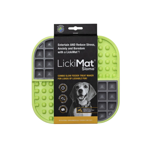 LICKI MAT - SLOMO GREEN DOG