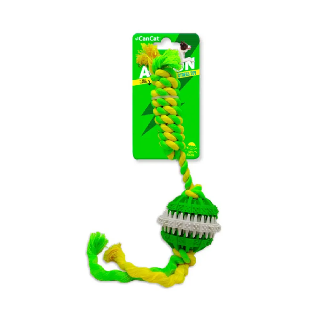 [5134] CANCAT - ACTION PELOTA CON SOGA ALGODON