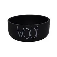 CANCAT - COMEDERO ANTIDESLIZANTE ACERO INOX WOOF 14CM
