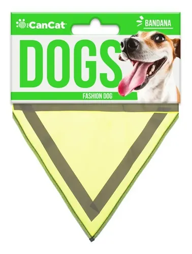 [7912] CANCAT - DOGS BANDANA REFLECTIVA
