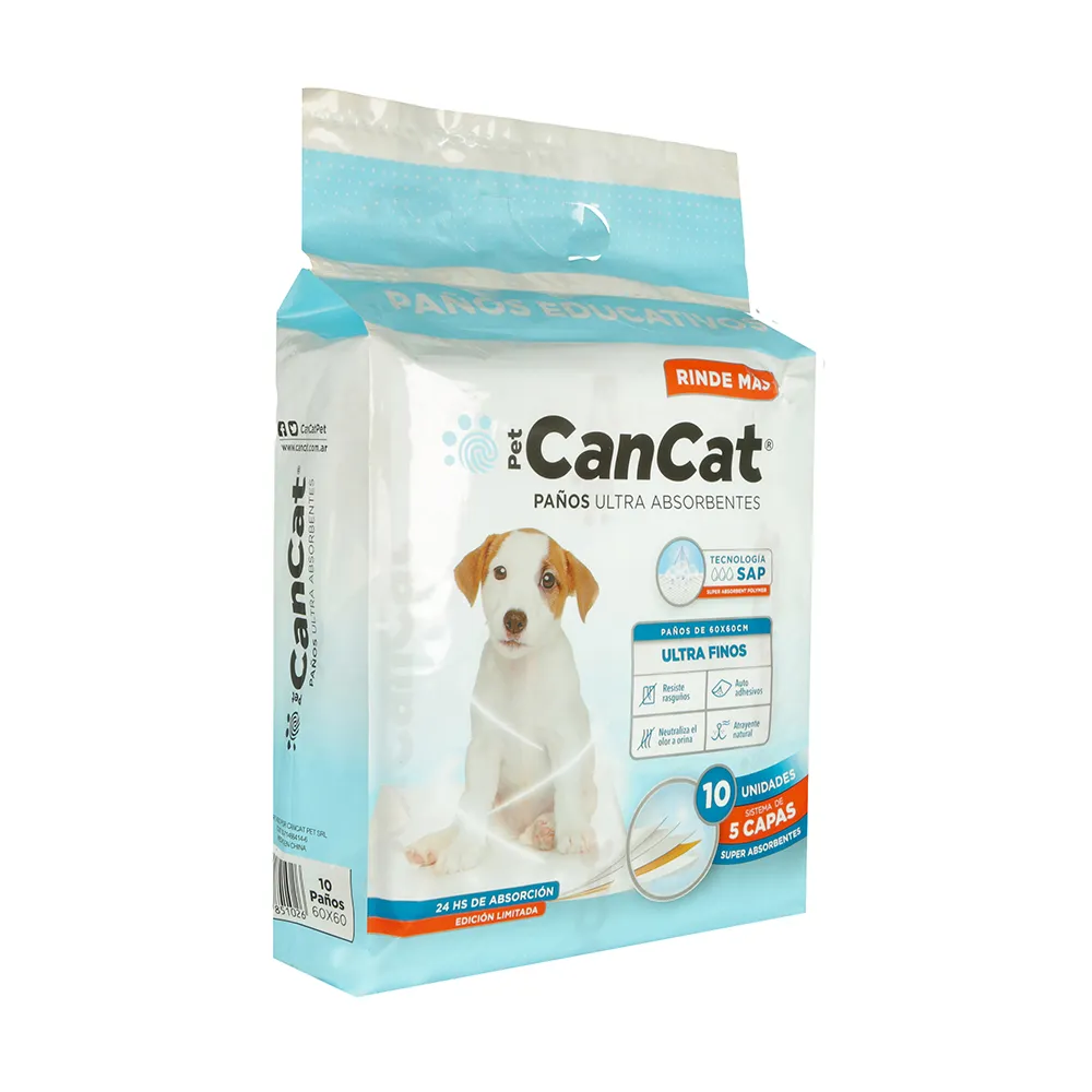 CANCAT - PAÑOS PREMIUM x 10 BOY (60 x 60 cms)