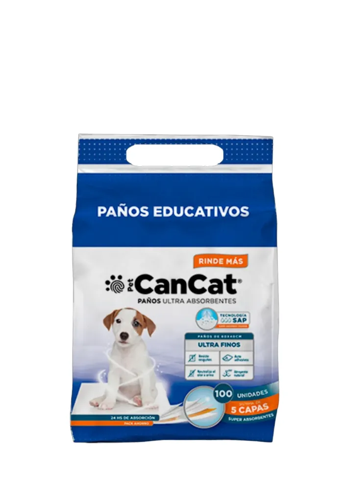 CANCAT - PAÑOS PREMIUM 100 UNIDADES  60X40CM