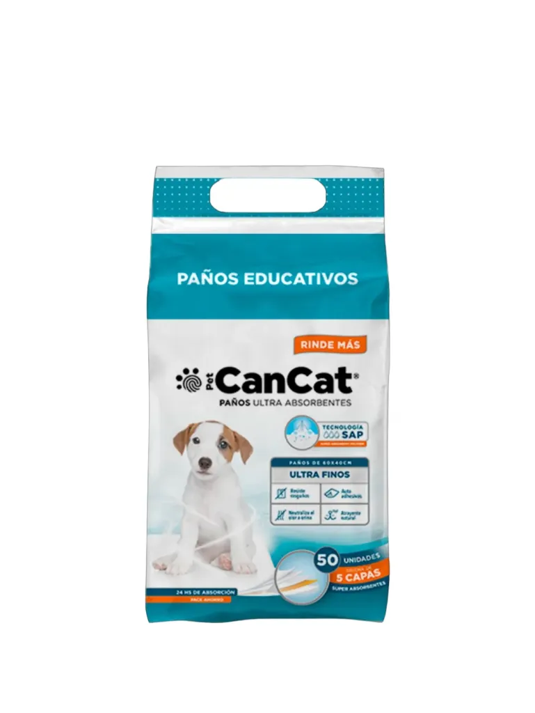 CANCAT - PAÑOS PREMIUM 50 UNIDADES  60X40CM