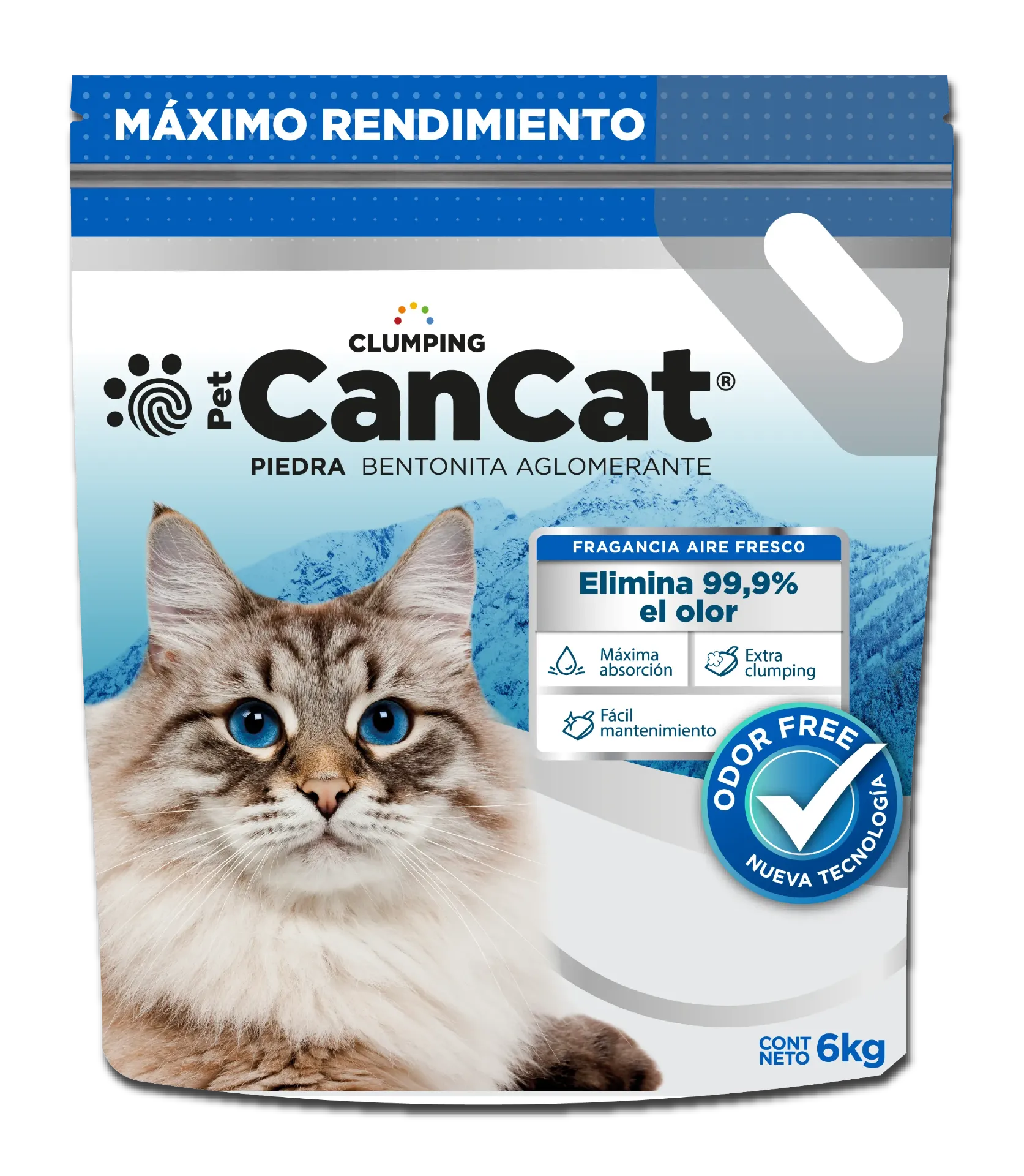 CANCAT - PIEDRA BENTONITA 6KG