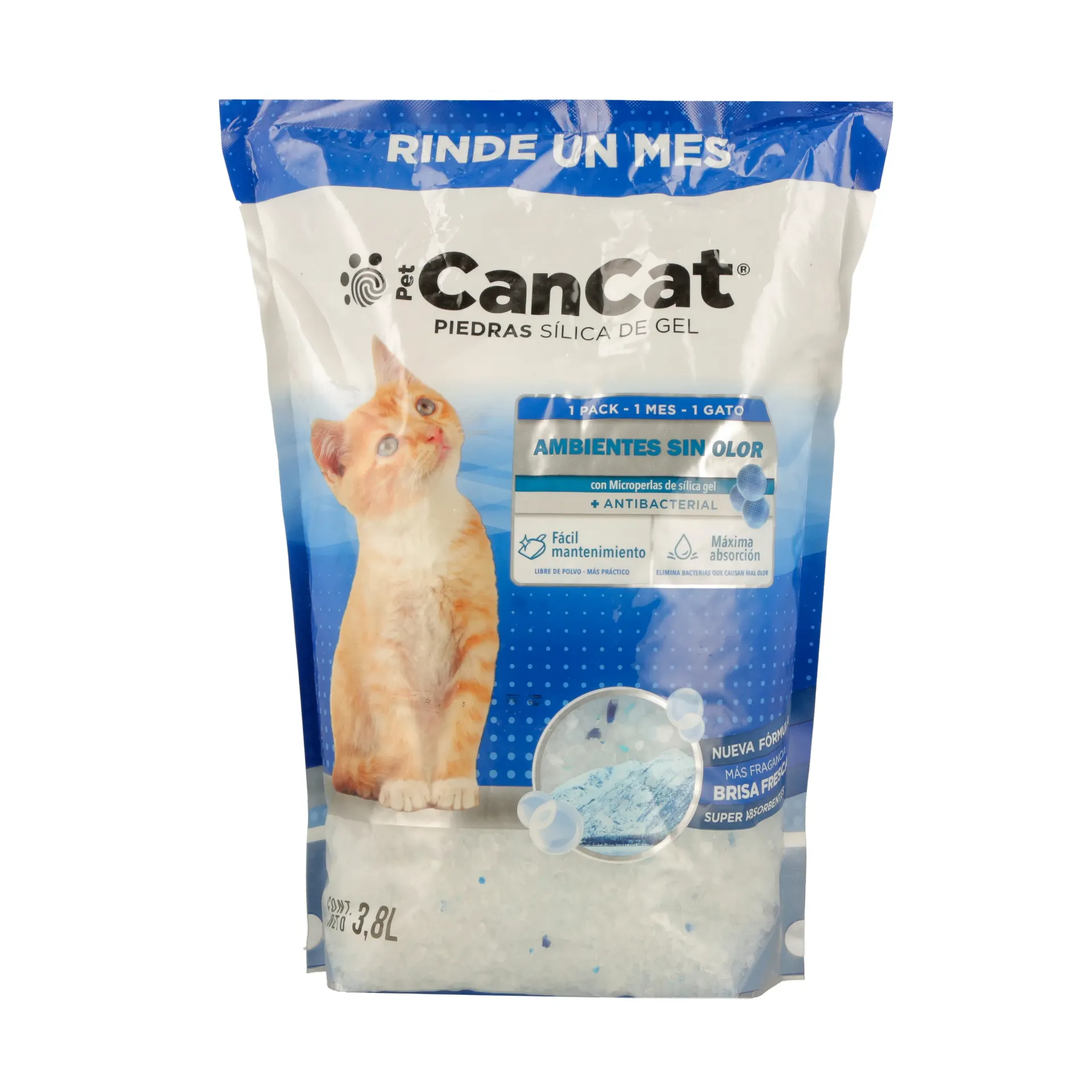 CANCAT - PIEDRAS SILICA BRISA FRESCA 3.8LT
