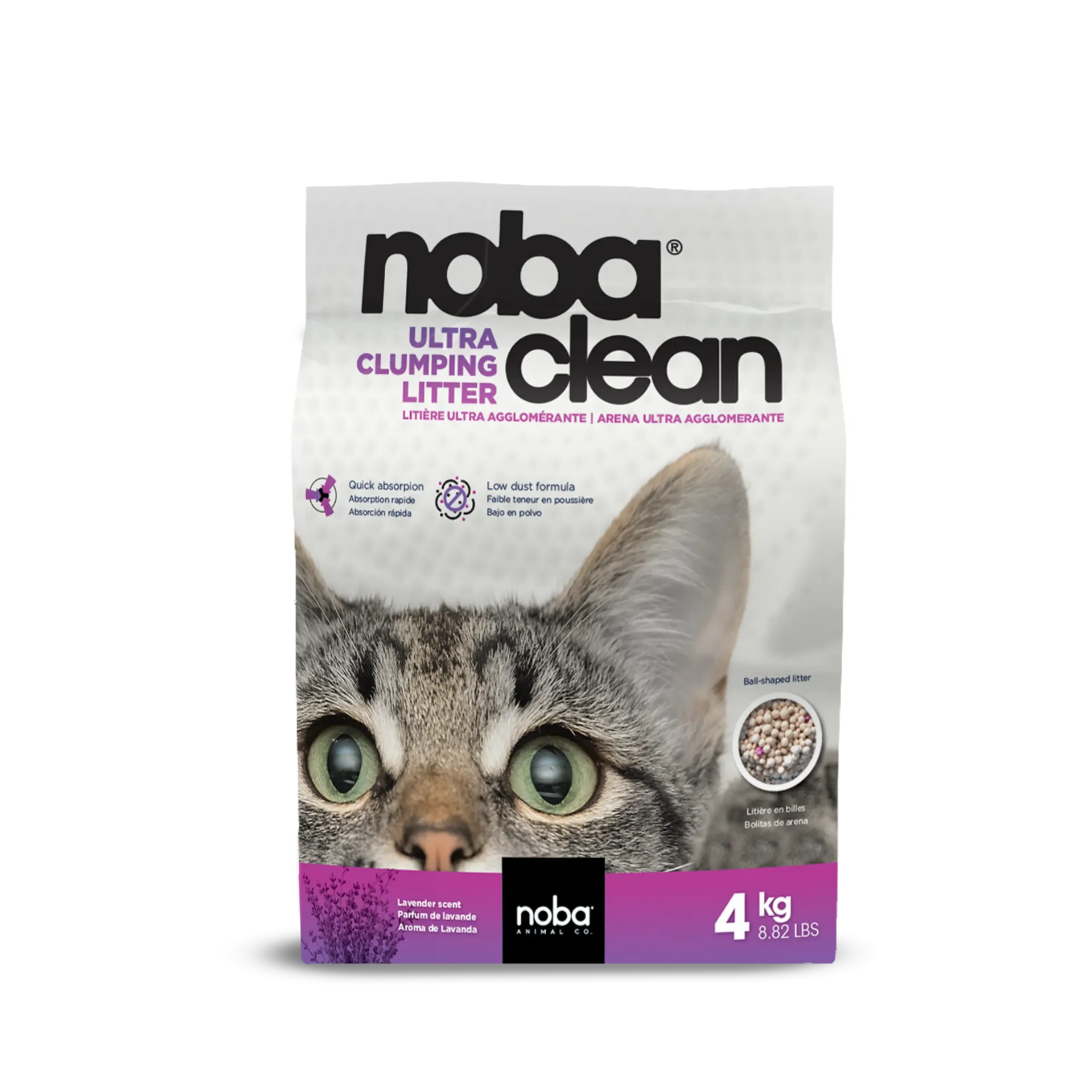 CANCAT - NOBA CLEAN LAVENDER 4KG
