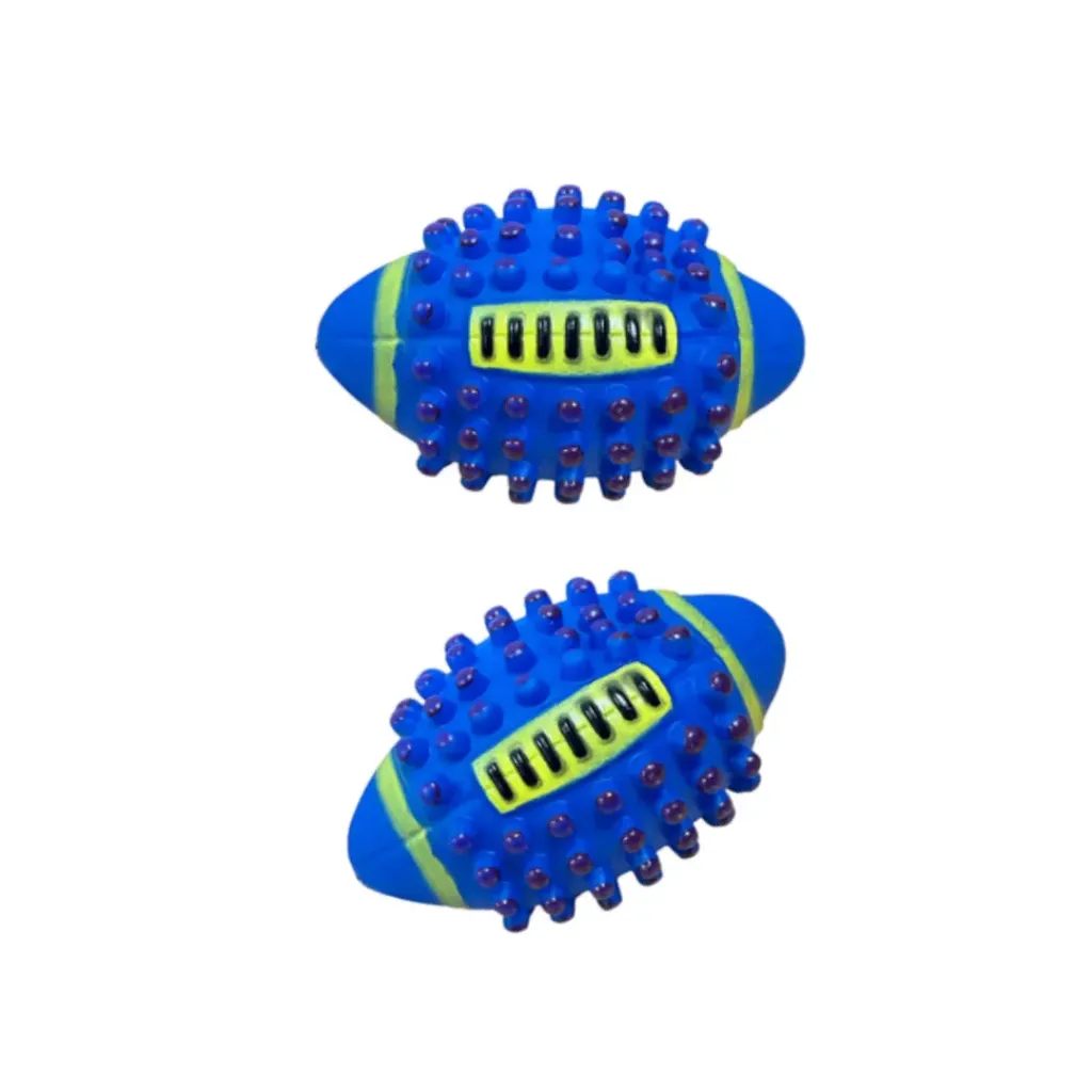 CANCAT - PELOTA DE RUGBY CON PUNTAS 12,5X8CM