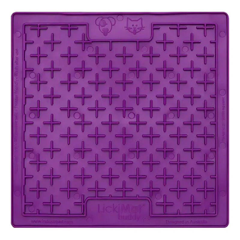LICKI MAT - BUDDY PURPLE CAT