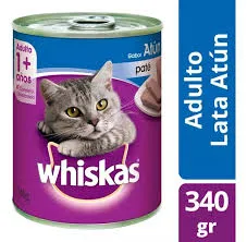 WHISKAS - LATA GATO ADULTO ATUN 340GR