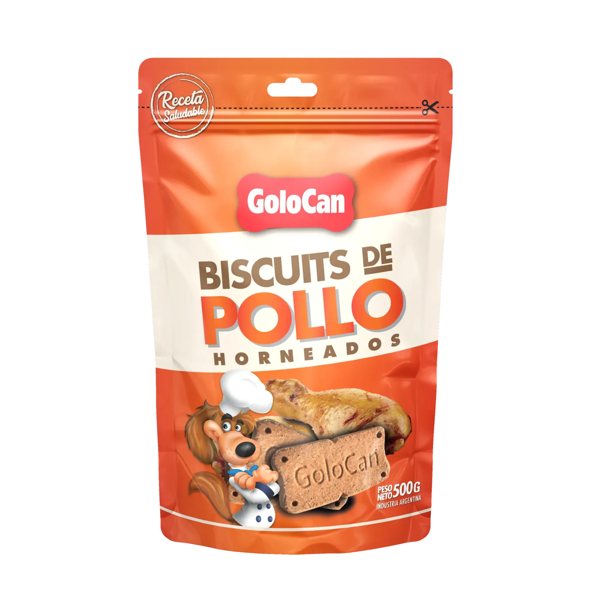 [610-D] GOLOCAN - BISCUITS DE POLLO x 500 GR