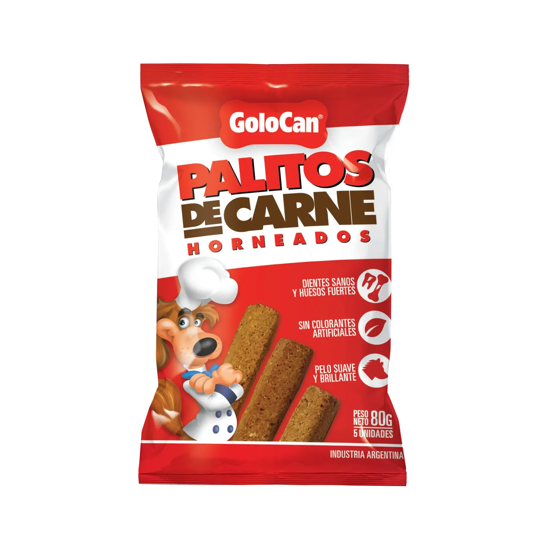 GOLOCAN - PALITOS SABOR CARNE 80GR