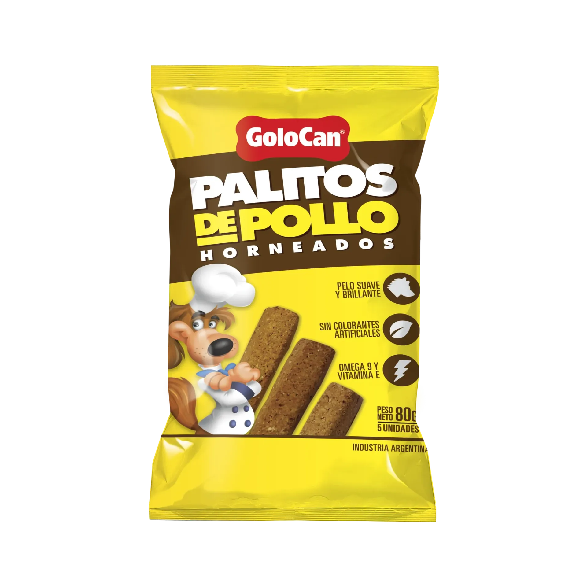 [440] GOLOCAN - PALITOS DE POLLO x 80 GR