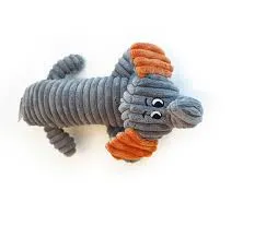 M-PETS - BOBBY SQUEAKER GRIS/NARANJA