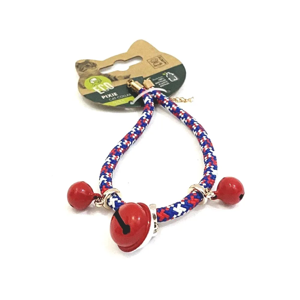 M-PETS - PIXIE CAT ECO COLLAR ROJO