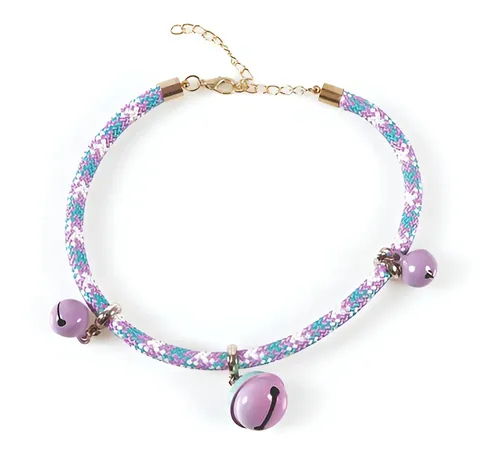 M-PETS - PIXIE CAT ECO COLLAR VIOLETA (0,6x30cm)