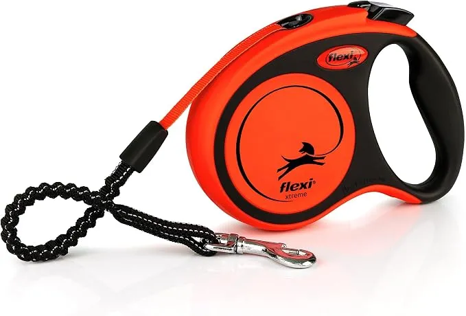 FLEXI - XTREME "S" 5MT HASTA 20KG CINTA NEGRA/NARANJA