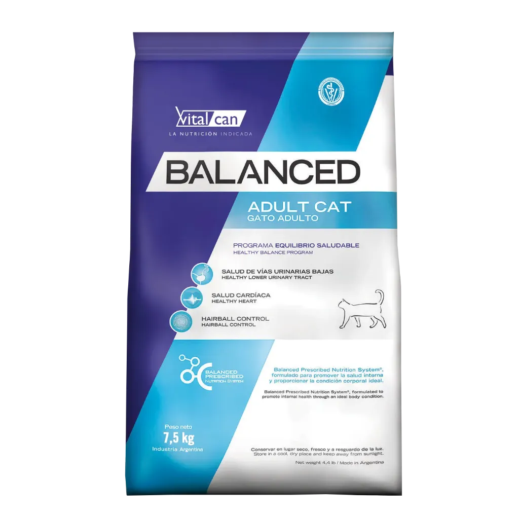 [21705] BALANCED - GATO ADULTO x 7,5KG