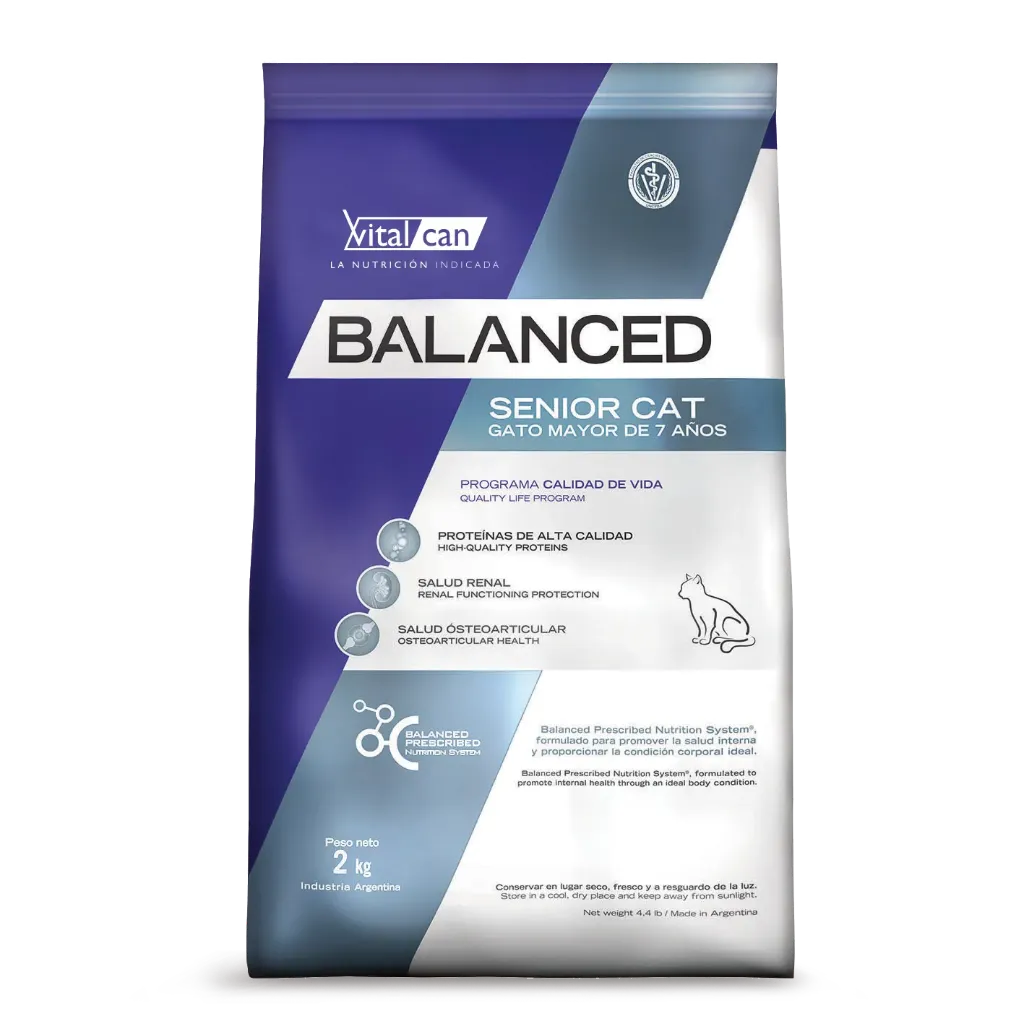 BALANCED - SENIOR CAT 2KG