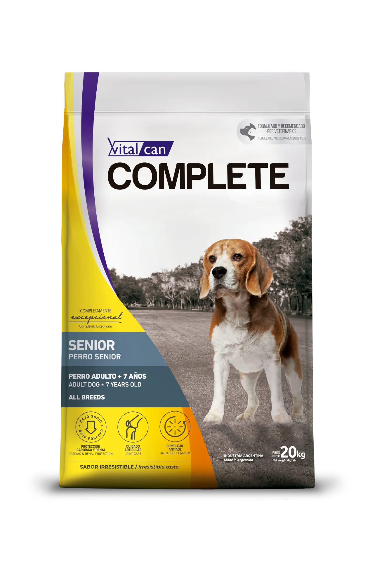 COMPLETE - PERRO SENIOR ALL BREEDS 20KG