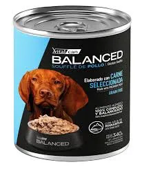 BALANCED - SOUFFLE POLLO PERRO ADULTO 340GR