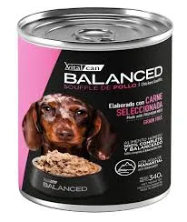 BALANCED - SOUFFLE POLLO PERRO CACHORRO 340GR