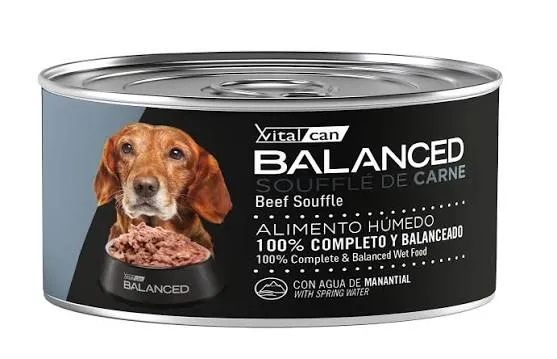 BALANCED - SOUFFLE CARNE PERRO SENIOR 85GR