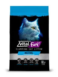 VITAL FUN - ARENA AGLOMERANTE BENTONITA NEUTRO 6KG