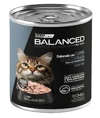 BALANCED - SOUFFLE DE MERLUZA GATO SENIOR 340GR