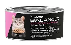 BALANCED - SOUFFLE DE POLLO GATO CACHORRO 85GR