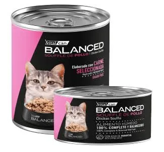 BALANCED - SOUFFLE DE POLLO GATO CACHORRO 85GR