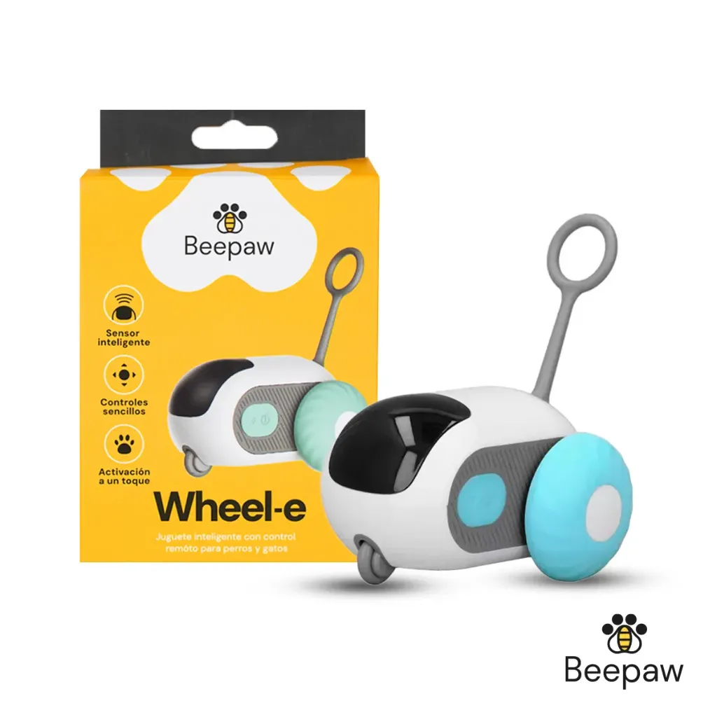 [10906] BEEPAW - RATON INTELIGENTE WHEEL-E (AGUAMARINA)