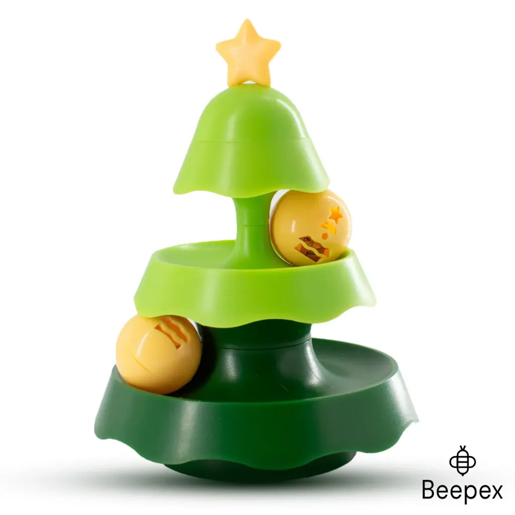 [11262] BEEPAW - JUGUETE CATNIP ARBOL TRES CAPAS VERDE