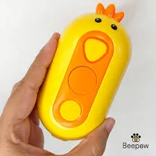 BEEPAW - CEPILLO AMARILLO A VAPOR Y CARDINA GROOM-E