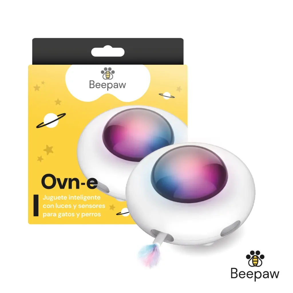 BEEPAW - JUGUETE OVNI INTERACTIVO BLANCO OVN-E