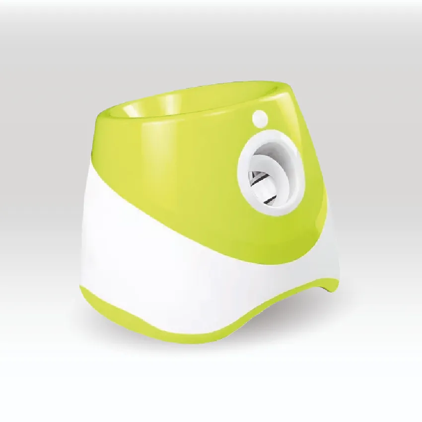 BEEPAW - JUGUETE LANZA PELOTA INTERACTIVO VERDE MANZANA