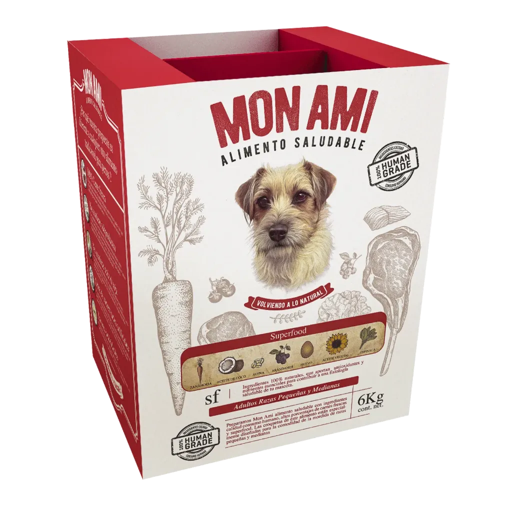 MON AMI - PERRO RAZAS PEQUEÑAS Y MEDIANAS 6KG
