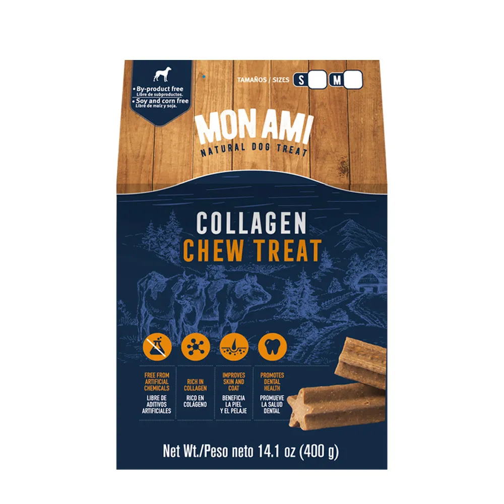 [D04019] MON AMI - COLLAGEN CHEW TREAT "S" x 400GR