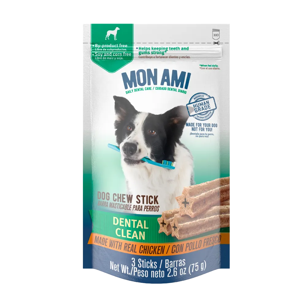 MON AMI - DENTAL CLEAN 3 UNIDADES