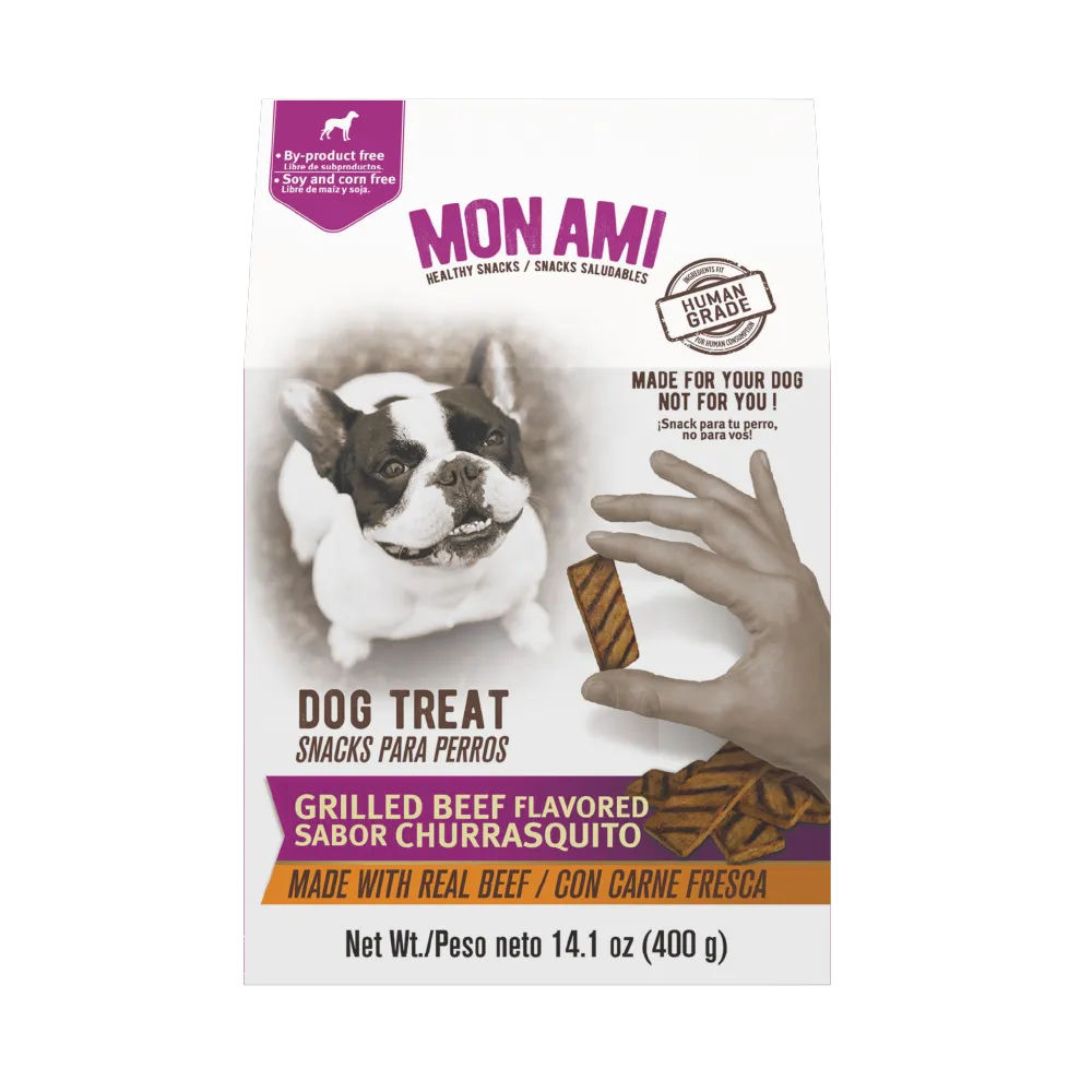 MON AMI - SNACK DOG TREAT CARNE x 400GR