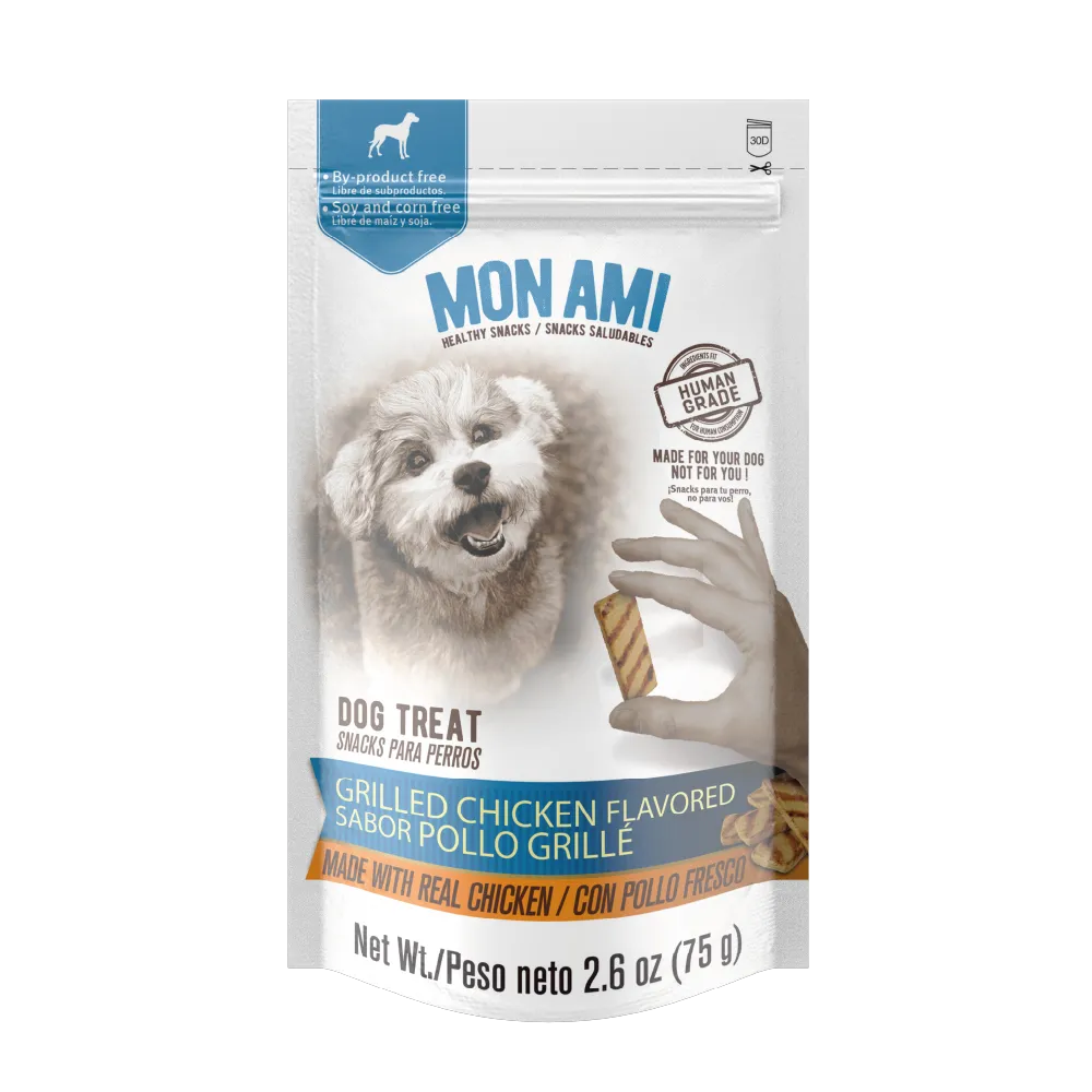 MON AMI - SNACK DOG TREAT POLLO  75GR