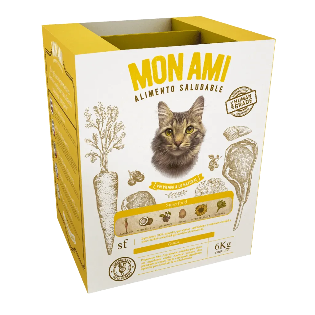 [H04003] MON AMI - SUPERFOOD GATO x 6KG